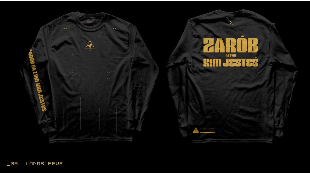 Zarób na tym kim jesteś - koszulka na długi rękaw